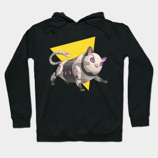 Cyborg Fat Cat Hoodie